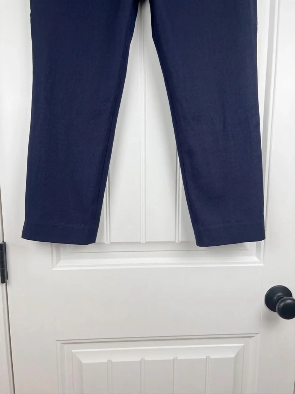 Jcrew Side Zip Stretch Crop Trousers